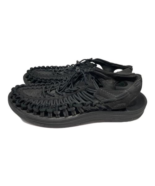 KEEN（キーン）KEEN (キーン) UNEEK MONOCHROME サンダル ブラック サイズ:28の古着・服飾アイテム