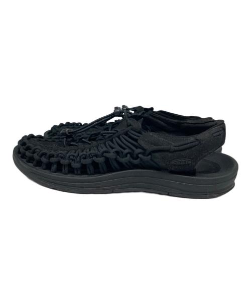 KEEN（キーン）KEEN (キーン) UNEEK MONOCHROME サンダル ブラック サイズ:28の古着・服飾アイテム