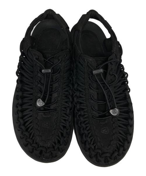 KEEN（キーン）KEEN (キーン) UNEEK MONOCHROME サンダル ブラック サイズ:28の古着・服飾アイテム