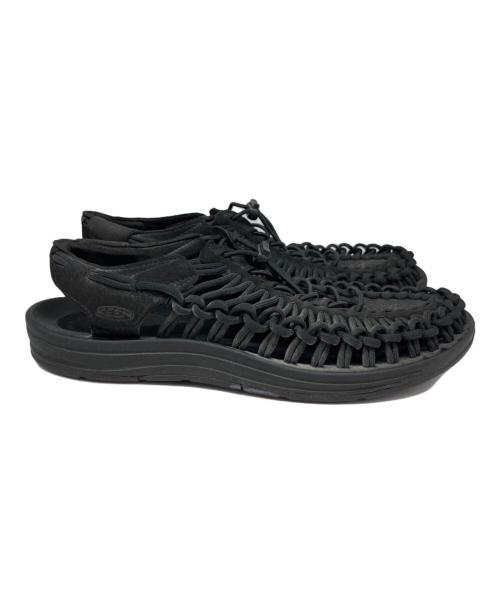 KEEN（キーン）KEEN (キーン) UNEEK MONOCHROME サンダル ブラック サイズ:28の古着・服飾アイテム