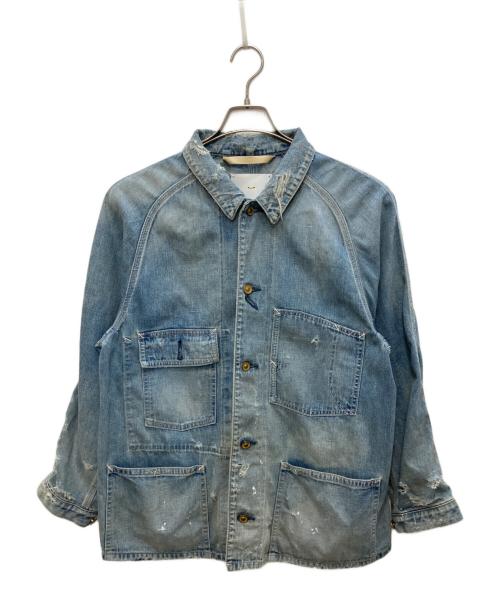 BONUM（ボナム）BONUM (ボナム) LONG DENIM JACKET インディゴ サイズ:Ｓの古着・服飾アイテム