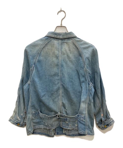 BONUM（ボナム）BONUM (ボナム) LONG DENIM JACKET インディゴ サイズ:Ｓの古着・服飾アイテム