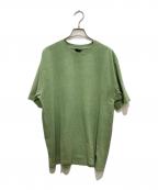stussyステューシー）の古着「Pigment Dyed Tシャツ」｜グリーン