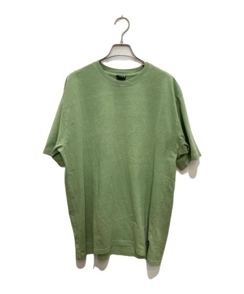 stussy（ステューシー）stussy (ステューシー) Pigment Dyed Tシャツ グリーン サイズ:largeの古着・服飾アイテム