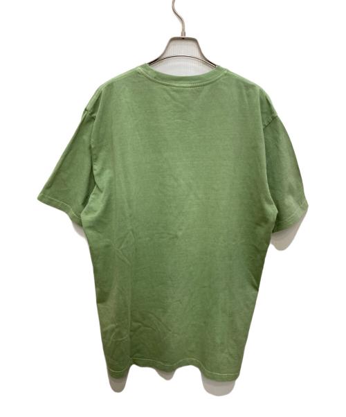 stussy（ステューシー）stussy (ステューシー) Pigment Dyed Tシャツ グリーン サイズ:largeの古着・服飾アイテム