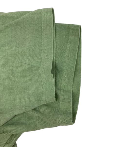 stussy（ステューシー）stussy (ステューシー) Pigment Dyed Tシャツ グリーン サイズ:largeの古着・服飾アイテム