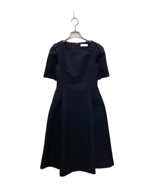 CELFORD（セルフォード）CELFORD (セルフォード) トリプルクロスワンピース ネイビー サイズ:34の古着・服飾アイテム