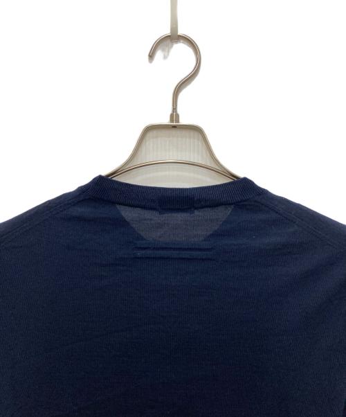 ZEGNA（ゼニア）ZEGNA (ゼニア) ハイゲージウールニット ネイビー サイズ:40の古着・服飾アイテム
