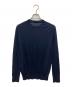 ZEGNA (ゼニア) ハイゲージウールニット ネイビー サイズ:40：7000円