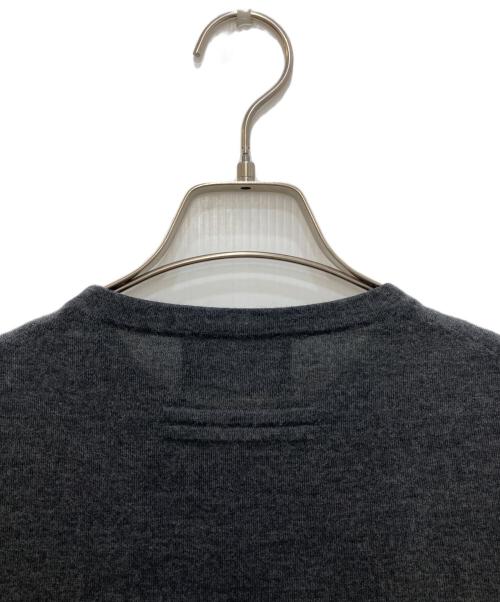 ZEGNA（ゼニア）ZEGNA (ゼニア) シルクカシミヤニット グレー サイズ:46の古着・服飾アイテム