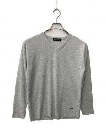 Aquascutum（アクアスキュータム）の古着「シアースパーク Vプルオーバー」｜グレー