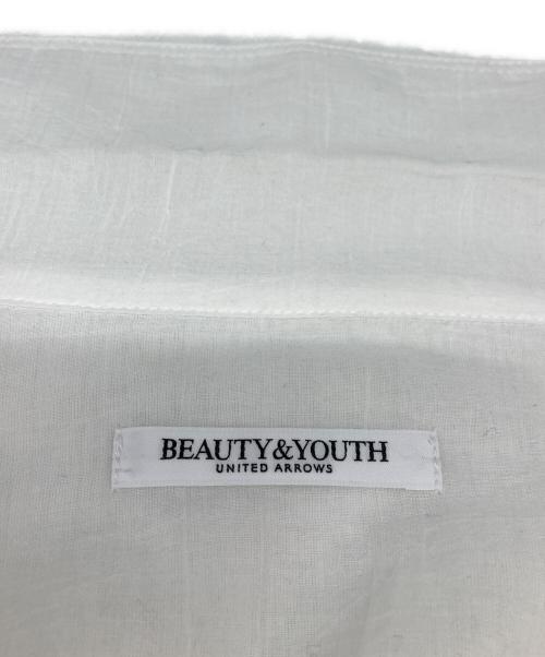 BEAUTY&YOUTH（ビューティーアンドユース）BEAUTY&YOUTH (ビューティーアンドユース) レースドッキング シャツ ホワイト サイズ:Freeの古着・服飾アイテム