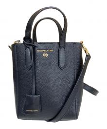 MICHAEL KORS（マイケルコース）の古着「SINCLAIR エクストラスモール ショッパートート 2WAYバッグ」｜ブラック
