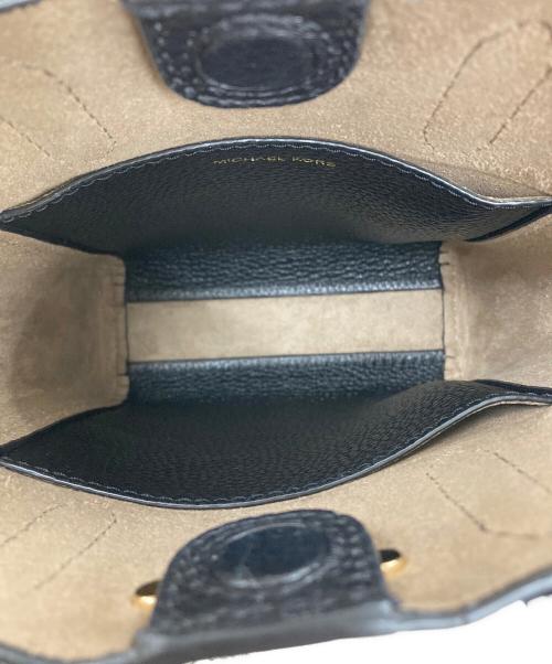 MICHAEL KORS（マイケルコース）MICHAEL KORS (マイケルコース) SINCLAIR エクストラスモール ショッパートート 2WAYバッグ ブラックの古着・服飾アイテム