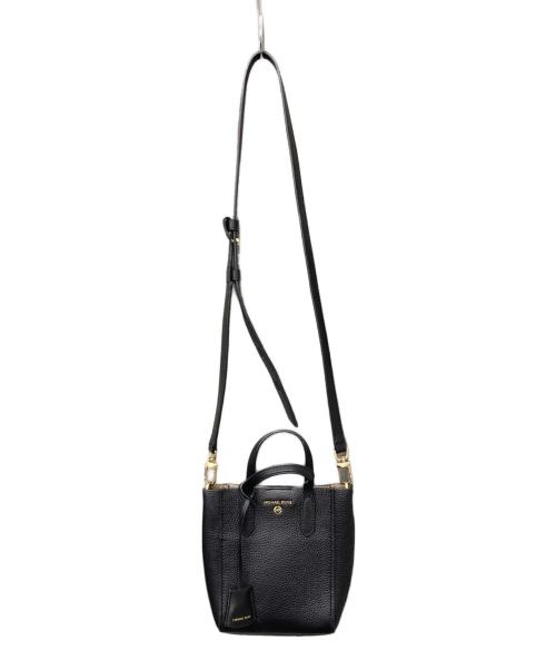 MICHAEL KORS（マイケルコース）MICHAEL KORS (マイケルコース) SINCLAIR エクストラスモール ショッパートート 2WAYバッグ ブラックの古着・服飾アイテム