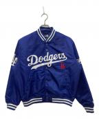 New Eraニューエラ）の古着「MLB TOKYO SERIES ドジャース スタジャン」｜ネイビー