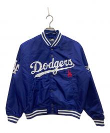New Era（ニューエラ）の古着「MLB TOKYO SERIES ドジャース スタジャン」｜ネイビー