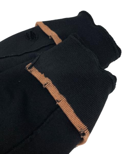 stein（シュタイン）stein (シュタイン) OVERSIZED REBUILD SWEAT LS ブラック サイズ:Sの古着・服飾アイテム
