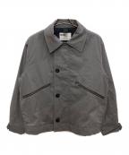 MHLエムエイチエル）の古着「ADED COTTON NYLON」｜グレー
