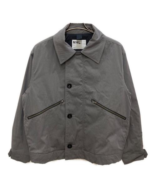 MHL（エムエイチエル）MHL (エムエイチエル) ADED COTTON NYLON グレー サイズ:Sの古着・服飾アイテム