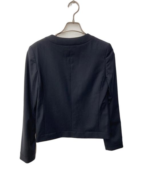 theory luxe（セオリーリュクス）theory luxe (セオリーリュクス) ノーカラージャケット ブラック サイズ:36の古着・服飾アイテム