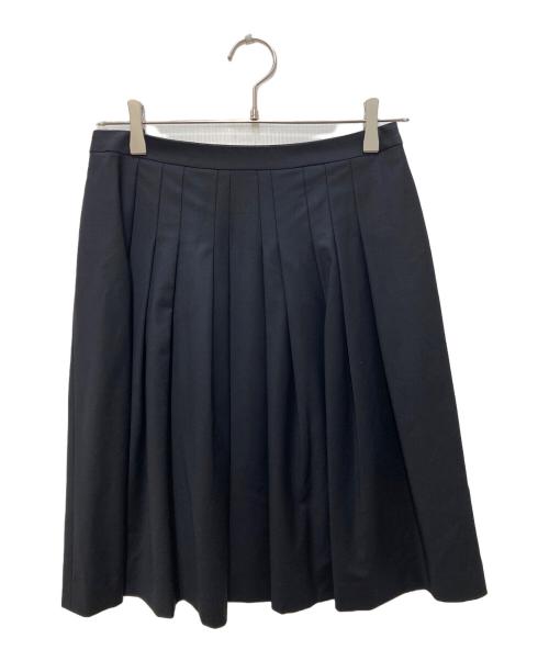 theory luxe（セオリーリュクス）theory luxe (セオリーリュクス) Executive Aiden プリーツスカート ネイビー サイズ:36の古着・服飾アイテム