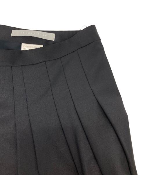 theory luxe（セオリーリュクス）theory luxe (セオリーリュクス) Executive Aiden プリーツスカート ネイビー サイズ:36の古着・服飾アイテム