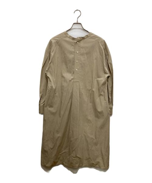 Curensology（カレンソロジー）Curensology (カレンソロジー) 長袖ワンピース ベージュ サイズ:Freeの古着・服飾アイテム