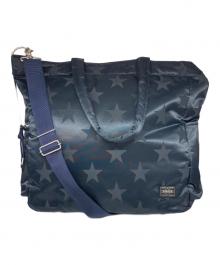 PORTER（ポーター）の古着「2WAY TOTE BAG」｜ネイビー