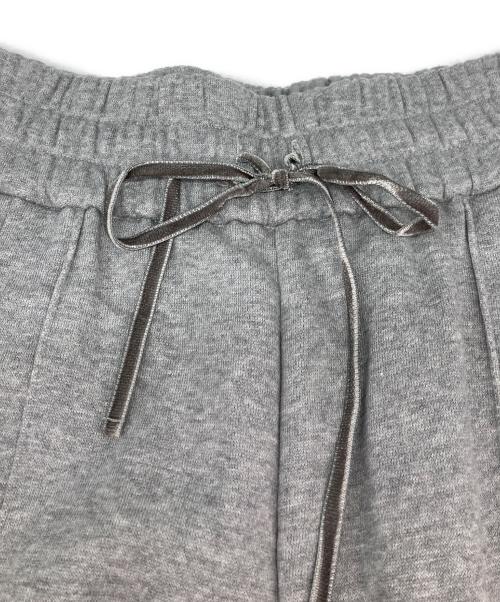 FRAY ID（フレイ アイディー）FRAY ID (フレイ アイディー) ウエストベロアリボンスウェットパンツ グレー サイズ:1の古着・服飾アイテム