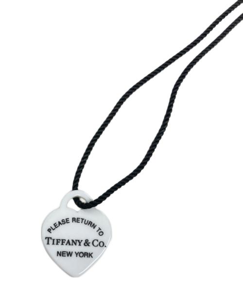 TIFFANY & Co.（ティファニー）TIFFANY & Co. (ティファニー) プラスチックリターントゥ ハートタグネックレス ホワイトの古着・服飾アイテム