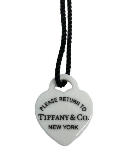 TIFFANY & Co.（ティファニー）TIFFANY & Co. (ティファニー) プラスチックリターントゥ ハートタグネックレス ホワイトの古着・服飾アイテム