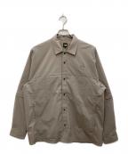 THE NORTH FACEザ ノース フェイス）の古着「ロングスリーブジップオフフィールドシャツ」｜ベージュ