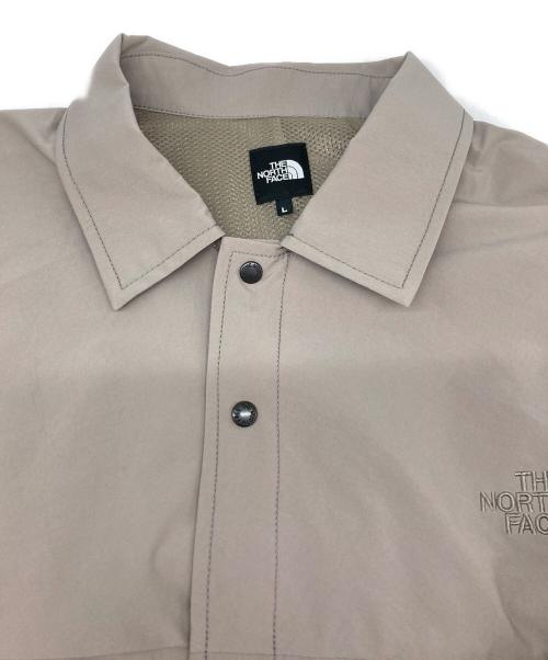 THE NORTH FACE（ザ ノース フェイス）THE NORTH FACE (ザ ノース フェイス) ロングスリーブジップオフフィールドシャツ ベージュ サイズ:Lの古着・服飾アイテム