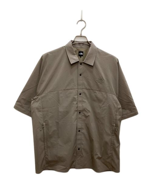 THE NORTH FACE（ザ ノース フェイス）THE NORTH FACE (ザ ノース フェイス) ロングスリーブジップオフフィールドシャツ ベージュ サイズ:Lの古着・服飾アイテム