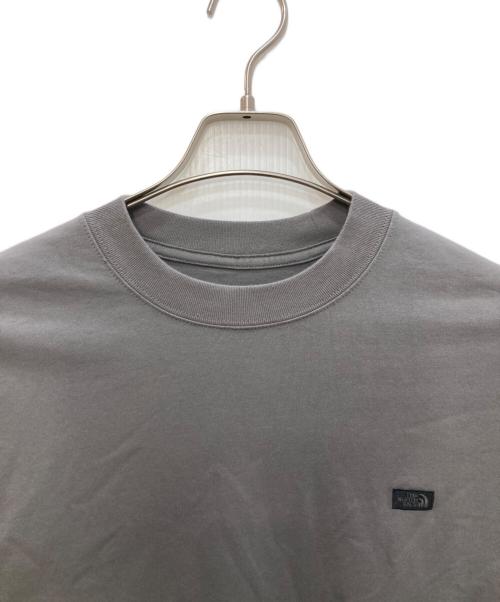 THE NORTH FACE（ザ ノース フェイス）THE NORTH FACE (ザ ノース フェイス) L/S ROCK STEADY TEE グレー サイズ:Ｍの古着・服飾アイテム