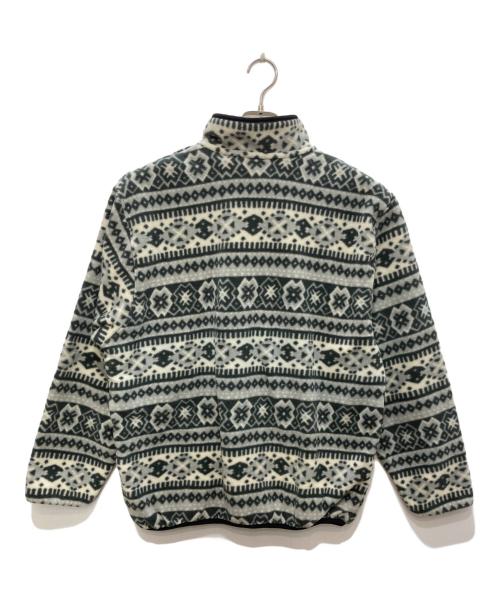 L.L.Bean（エルエルビーン）L.L.Bean (エルエルビーン) 総柄フリースプルオーバー グレー サイズ:Ｌの古着・服飾アイテム