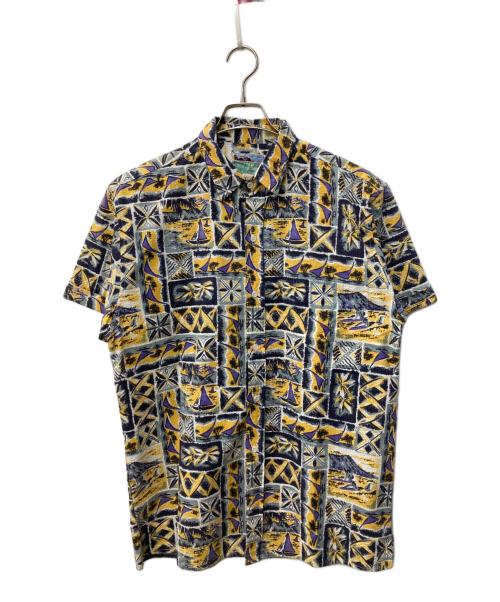 reyn spooner（レイン スプナー）reyn spooner (レイン スプナー) シアサッカーアロハシャツ イエロー サイズ:M 未使用品の古着・服飾アイテム