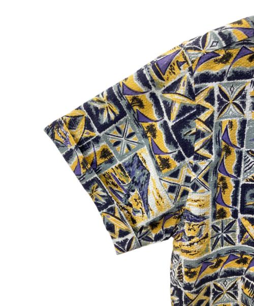 reyn spooner（レイン スプナー）reyn spooner (レイン スプナー) シアサッカーアロハシャツ イエロー サイズ:M 未使用品の古着・服飾アイテム