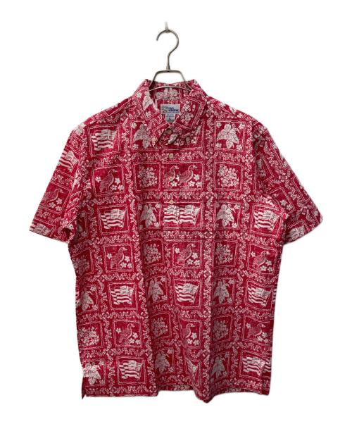 reyn spooner（レイン スプナー）reyn spooner (レイン スプナー) アロハシャツ レッド サイズ:L 未使用品の古着・服飾アイテム