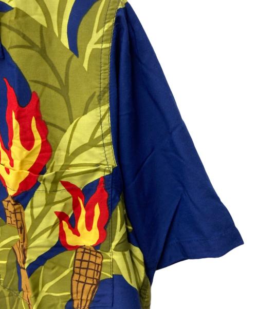 KAMEHAMEHA（カメハメハ）KAMEHAMEHA (カメハメハ) アロハシャツ ブルー サイズ:S 未使用品の古着・服飾アイテム