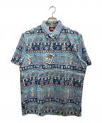 reyn spooner×DISNEYレイン スプナー×ディズニー）の古着「アロハシャツ」｜ブルー