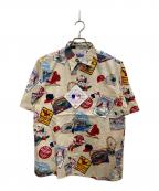 reyn spooner×MAJOR LEAGUEレイン スプナー×メジャーリーグ）の古着「アロハシャツ」｜ベージュ