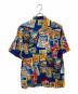 reyn spooner (レイン スプナー) DISNEY (ディズニ―) アロハシャツ ブルー サイズ:S 未使用品：8000円
