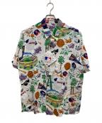 reyn spooner×MAJOR LEAGUEレイン スプナー×メジャーリーグ）の古着「アロハシャツ」｜ホワイト