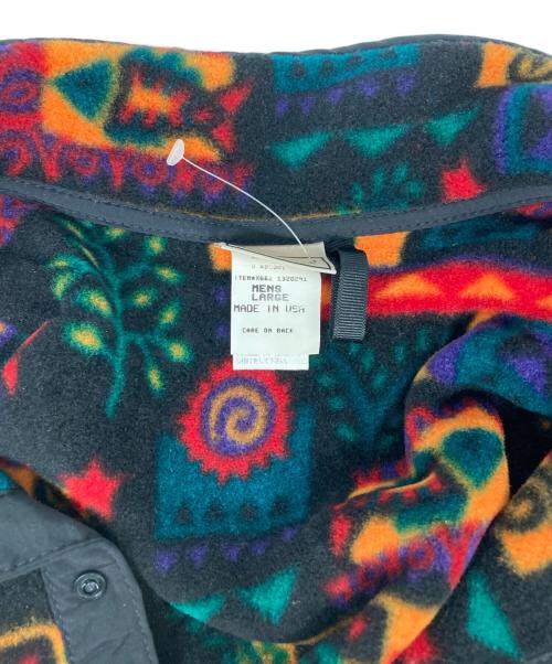L.L.Bean（エルエルビーン）L.L.Bean (エルエルビーン) 80’sフリースプルオーバージャケット ブラック サイズ:Ｌ　 未使用品の古着・服飾アイテム