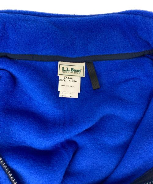 L.L.Bean（エルエルビーン）L.L.Bean (エルエルビーン) 80’sフリースプルオーバージャケット ブルー サイズ:Ｌ　の古着・服飾アイテム