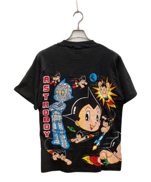 CHANGES（チェンジズ）CHANGES (チェンジズ) 総柄プリントTシャツ ブラック サイズ:Ｌの古着・服飾アイテム