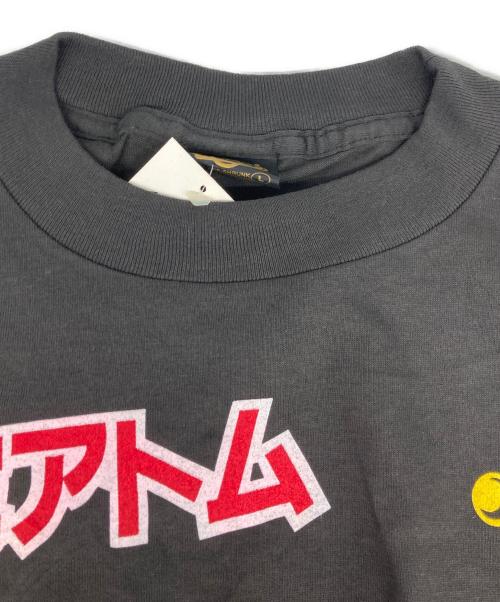 CHANGES（チェンジズ）CHANGES (チェンジズ) 総柄プリントTシャツ ブラック サイズ:Ｌの古着・服飾アイテム