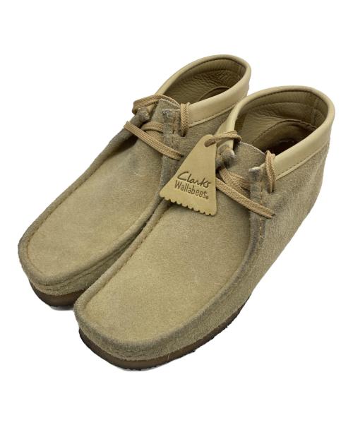 CLARKS（クラークス）CLARKS (クラークス) ワラビーシューズ ベージュ サイズ:UK 7 1/2の古着・服飾アイテム